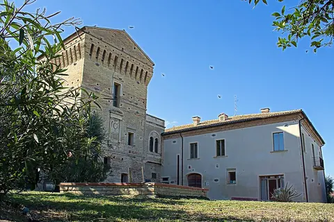 The Tower of Charles V in Martinsicuro