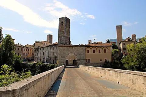 The Roman Solestà bridge in Ascoli