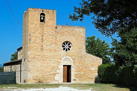 The church of Santa Maria a Vico in Sant'Omero