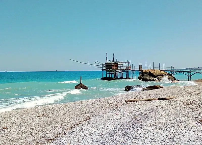 The Punta Le Morge trabocco