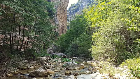 The Salinello Gorges