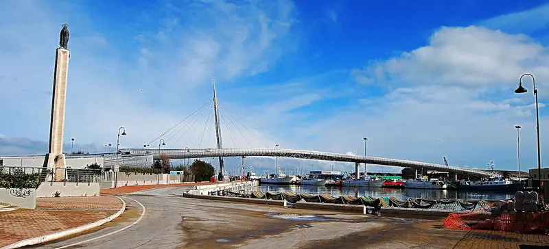 The Ponte del Mare in Pescara